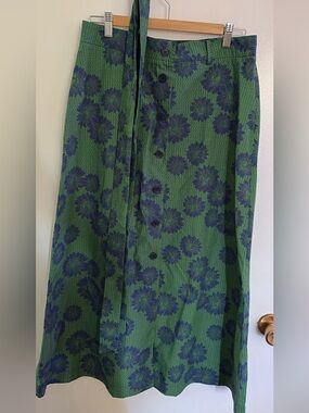 Women’s In Our Name cotton maxi skirt with buttons down the front